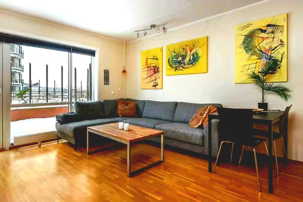 トロンハイムCozy Cove At Solsiden - 2Br Familyfriendlyアパートメント エクステリア 写真
