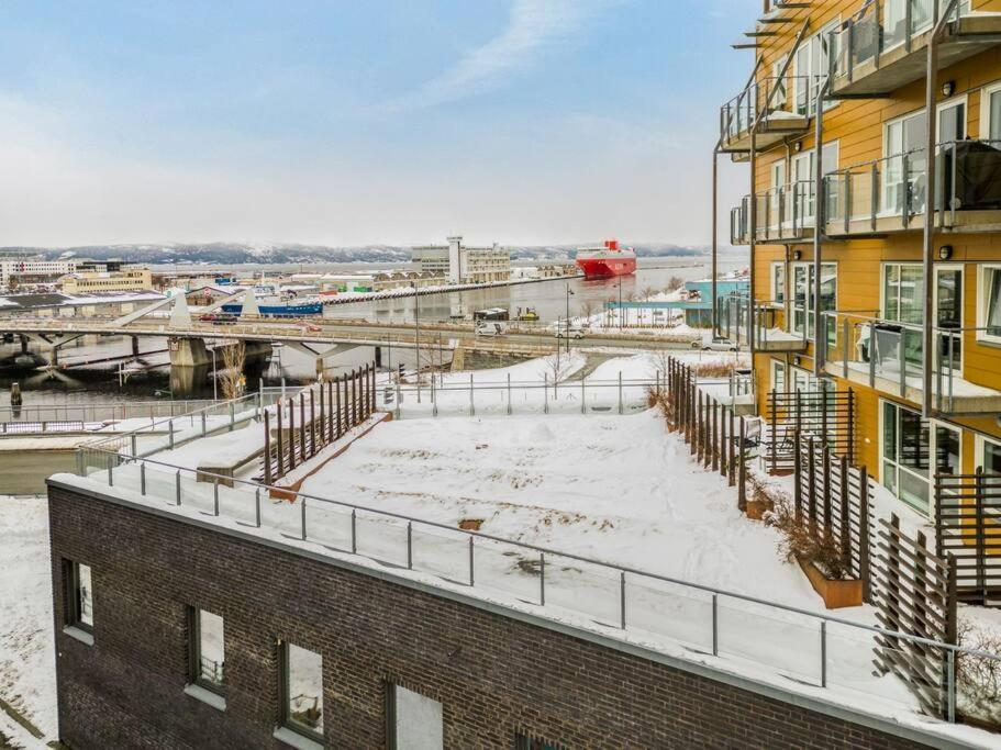 トロンハイムCozy Cove At Solsiden - 2Br Familyfriendlyアパートメント エクステリア 写真
